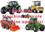 Revisione macchine agricole e operatrici