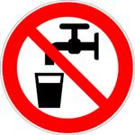 ACQUA NON POTABILE
